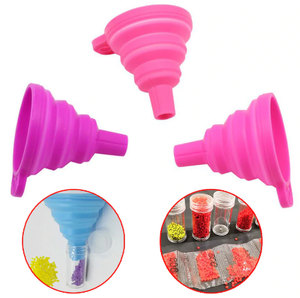 Fold-able Silicone funnel