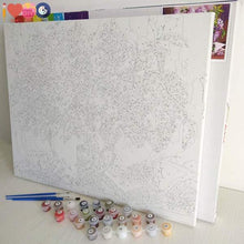 Load image into Gallery viewer, Pink &amp; White Peonies - Paint by Numbers Kit
