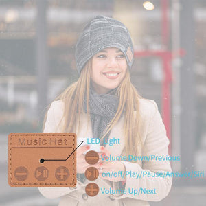 Unisex Bluetooth Beanie for Wireless Winter