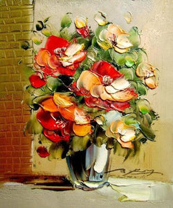 Acrylic Flowers Paint by Numbers