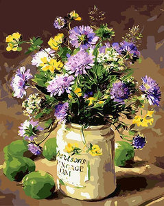 Alluring Flowers Paint by Numbers