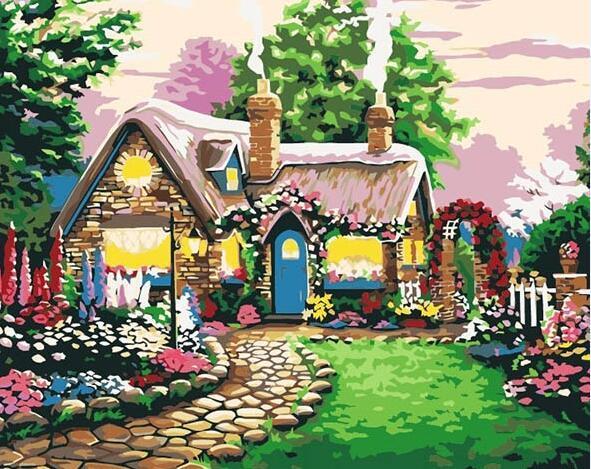 Amazing House & Garden Paint by Numbers