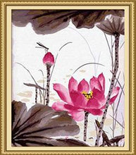 Load image into Gallery viewer, Amazing Lotus Paint by Numbers