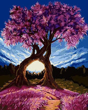 Load image into Gallery viewer, Amazing Twin Tree Paint by Numbers