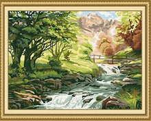Load image into Gallery viewer, Amazing Water Stream Paint by Numbers