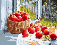 Load image into Gallery viewer, Apple Basket Paint by Numbers