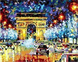 Arc de Triomphe Paint by Numbers