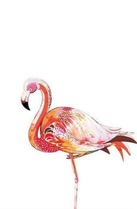 Artistic Flamingo Paint by Numbers
