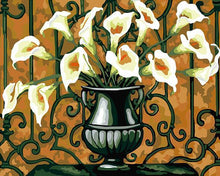 Load image into Gallery viewer, Arum Lilies Paint by Numbers