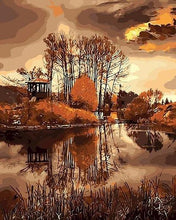 Load image into Gallery viewer, Autumn Evening Paint by Numbers
