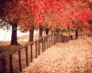 Autumn Park Paint by Numbers
