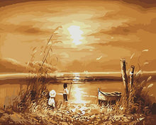Load image into Gallery viewer, Autumn Sunset Paint by Numbers
