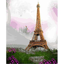 Load image into Gallery viewer, Beautiful Eiffel Tower Paint by Numbers