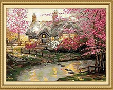 Load image into Gallery viewer, Beautiful House View Paint by Numbers