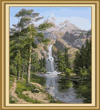 Load image into Gallery viewer, Beautiful Waterfall Paint by Numbers