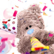Load image into Gallery viewer, Birthday Teddy Paint by Diamonds