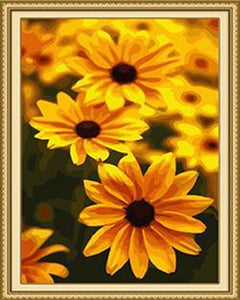 Black-eyed Susan Paint by Numbers