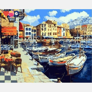 Boats Paint by Numbers