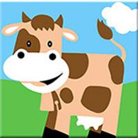 Load image into Gallery viewer, Cartoon Cow Paint by Numbers