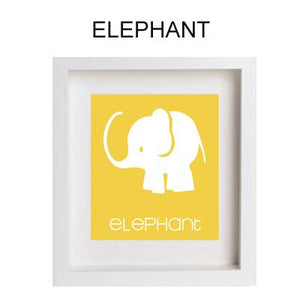 Cartoon Elephant Paint by Numbers