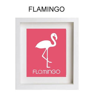Cartoon Flamingo Paint by Numbers