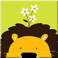 Load image into Gallery viewer, Cartoon Lion Paint by Numbers