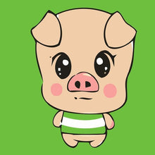 Load image into Gallery viewer, Cartoonist Pig Paint by Numbers