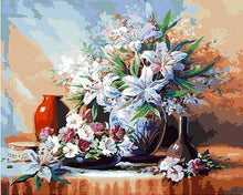 Load image into Gallery viewer, Charming Flowers Paint by Numbers