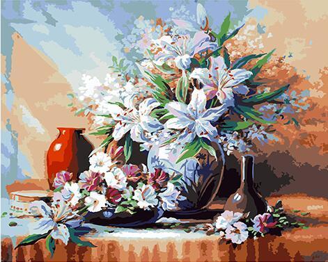 Charming Flowers Paint by Numbers