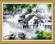 Load image into Gallery viewer, Chinese Village Paint by Numbers