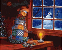Load image into Gallery viewer, Christmas Night Paint by Numbers