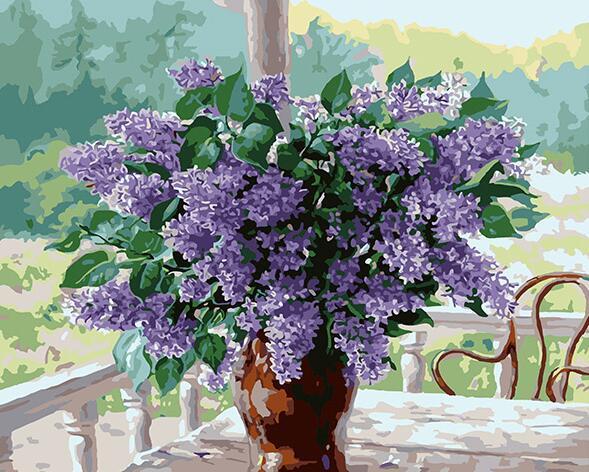 Classic Flowers Paint by Numbers