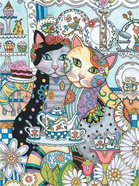 Creative Cats Paint by Diamonds