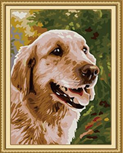 Dog Paint by Numbers