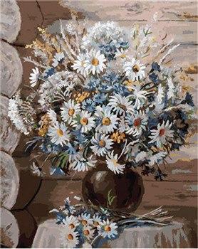 Fancy Daisies Paint by Numbers
