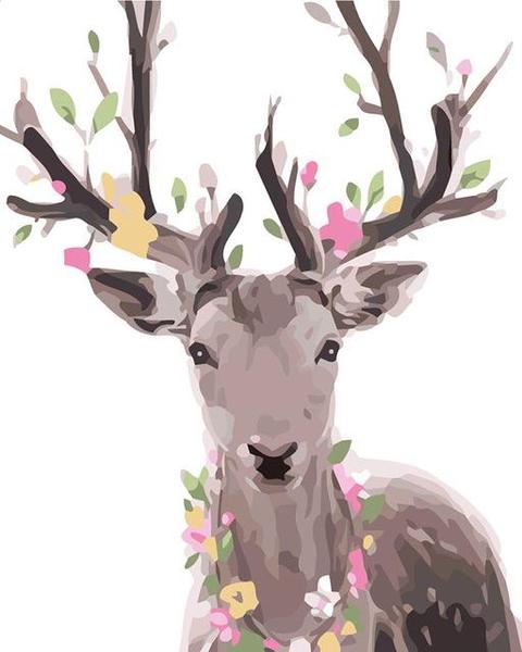 Fantasy Deer Paint by Numbers