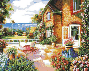 Fantasy House Paint by Numbers