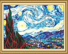 Load image into Gallery viewer, Faraway Starry Night Paint by Numbers