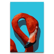 Load image into Gallery viewer, Flamingo Head Paint by Numbers