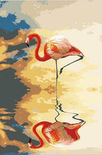 Load image into Gallery viewer, Flamingo Reflection Paint by Numbers