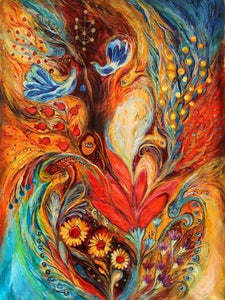 Floral Art Paint by Diamonds