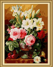 Load image into Gallery viewer, Floral Art Paint by Numbers