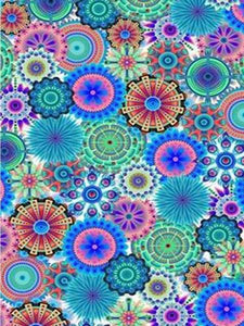 Floral Ripples Paint by Diamonds