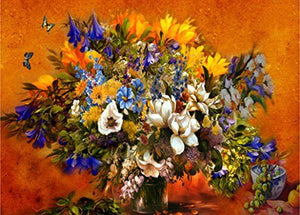 Flower Bouquet Paint by Numbers