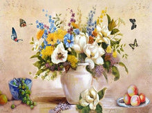 Load image into Gallery viewer, Flowers &amp; Butterflies Paint by Numbers