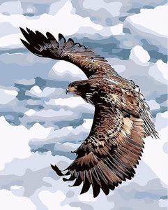 Flying Eagle Paint by Numbers
