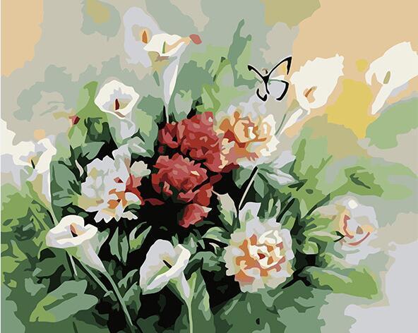 Fresh Bouquet Paint by Numbers