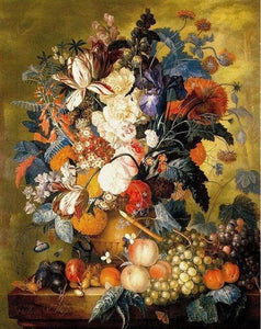 Fruits & Flowers Paint by Numbers