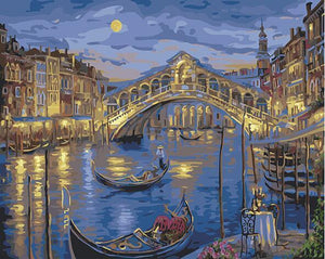 Grand Canal Venice Paint by Numbers