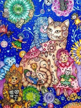 Load image into Gallery viewer, Imaginative Cat Art Paint by Diamonds